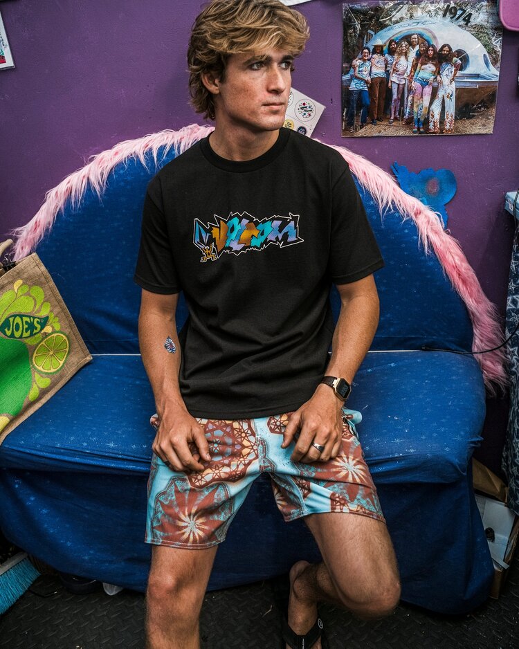 Volcom Volcom Star Shields Featured Exp Short Sleeve Tee | Black