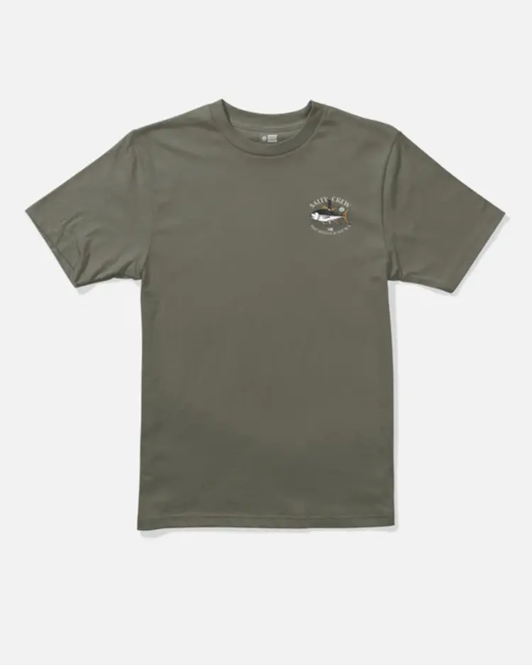 Salty Crew Salty Crew Omakase Boys Short Sleeve Tee | Dusty Olive
