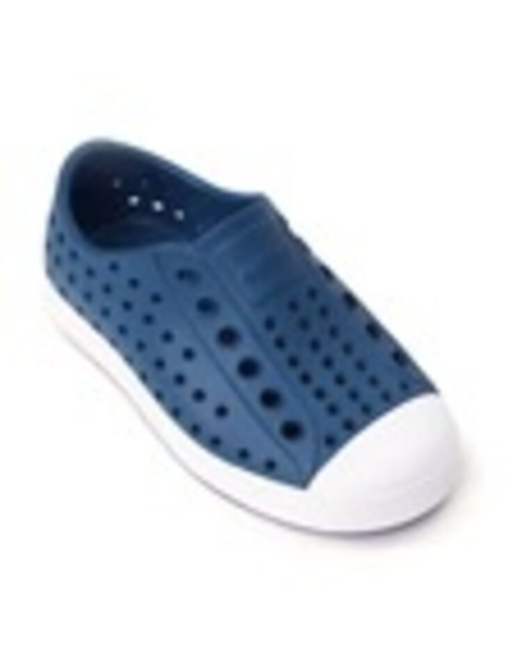 Native Native Shoes Jefferson Kids | Faded Glory Blue/ Shell White