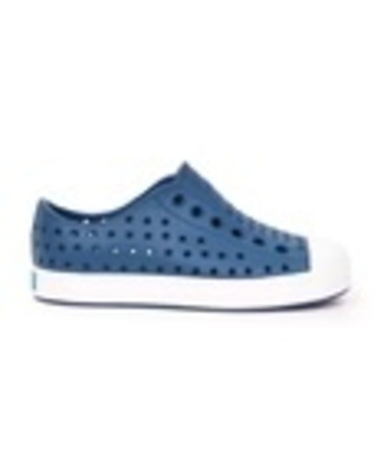 Native Native Shoes Jefferson Kids | Faded Glory Blue/ Shell White