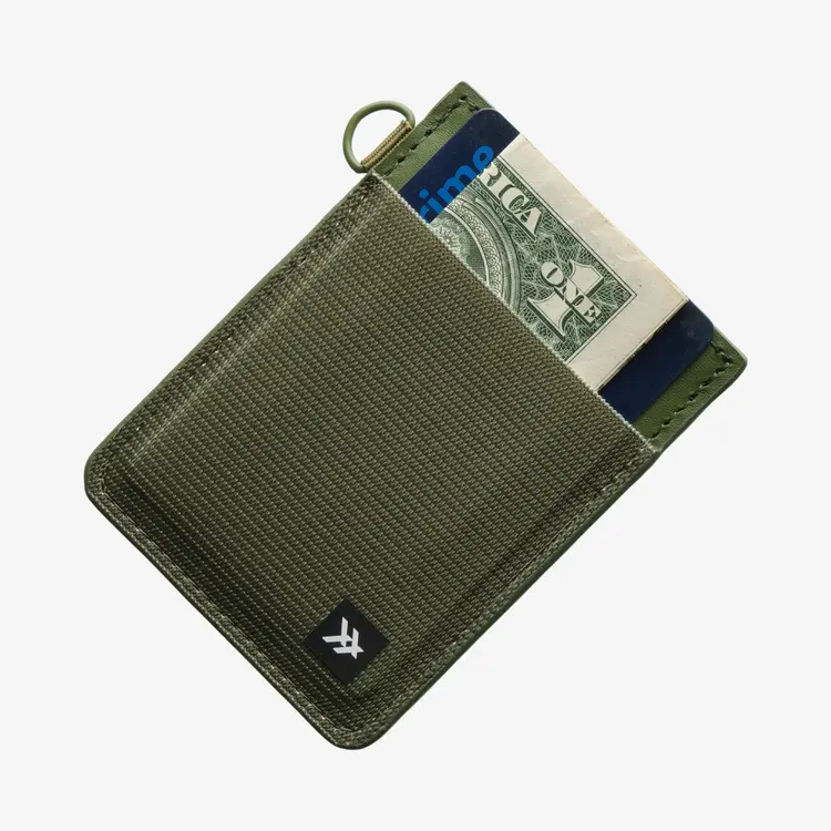 Thread Threads Vertical Wallet | Olive
