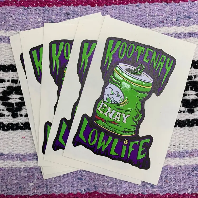 Lowlife Ink LOWLIFE INK Can Sticker