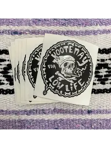 Lowlife Ink LOWLIFE INK Skull Sticker