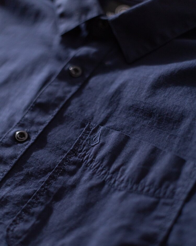 Volcom Date Knight Ls | Navy