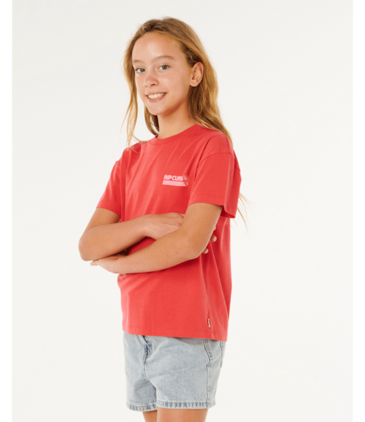 Rip Curl Rip Curl Ocean Break Rlxd Tee | Deep Red