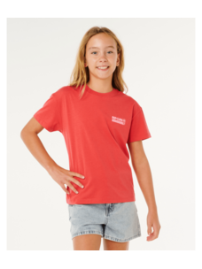 Rip Curl Rip Curl  Ocean Break Rlxd Tee | Deep Red