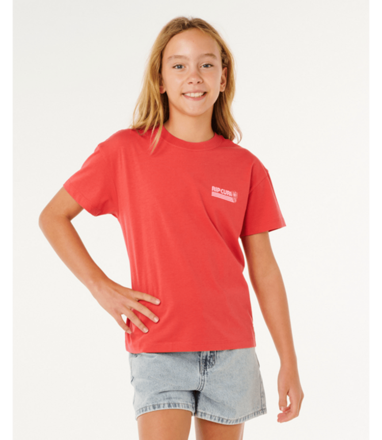 Rip Curl Rip Curl Ocean Break Rlxd Tee | Deep Red
