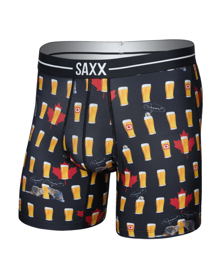 Saxx Saxx Volt Breathable Mesh Boxer Brief | Cheers Canada-Black