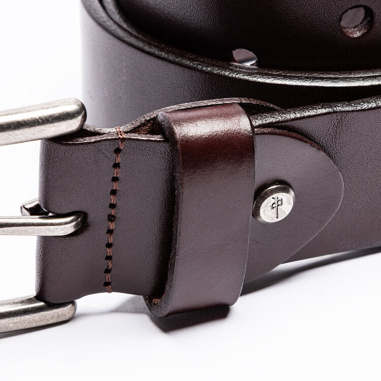 RDS RDS Genuine Leather Belt | Dark Brown