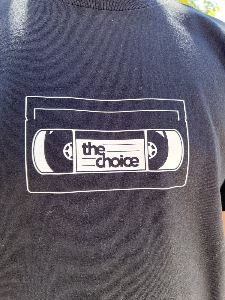 The Choice Shop The Choice 30 Year VHS Tee | Black