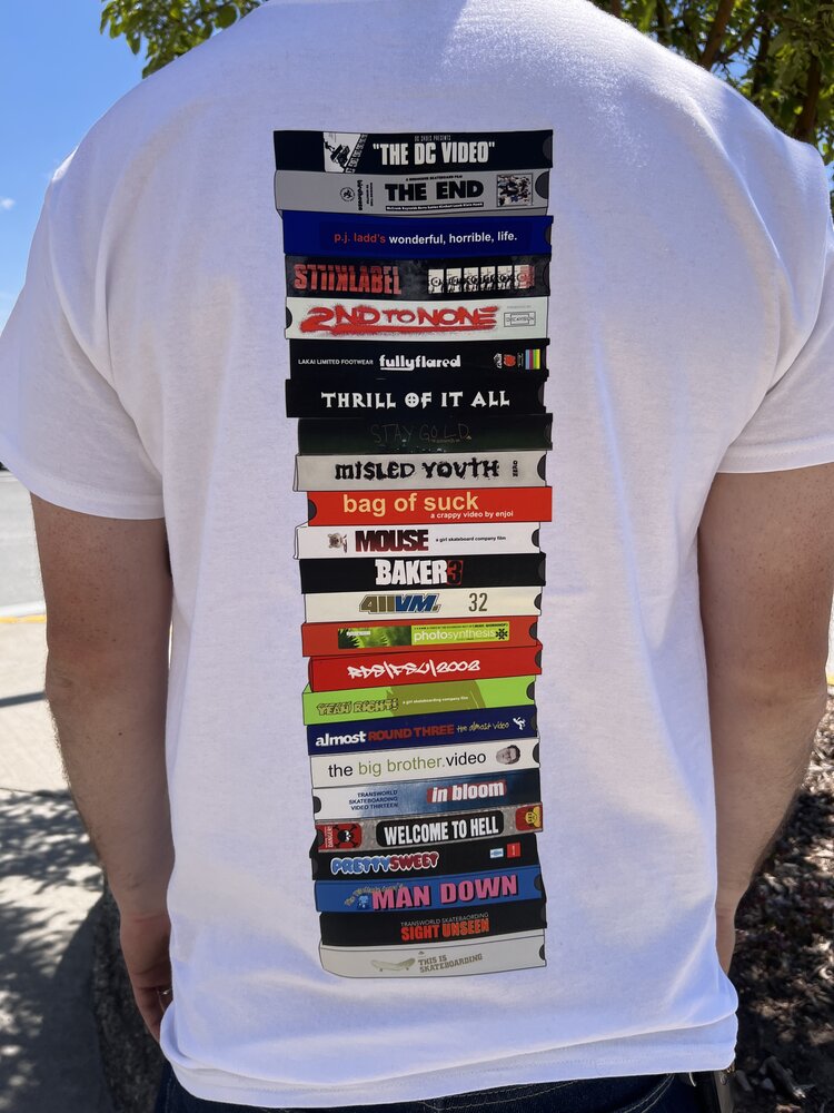 The Choice Shop The Choice 30 Year VHS Tee | White