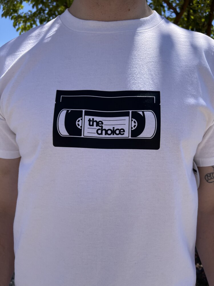 The Choice Shop The Choice 30 Year VHS Tee | White