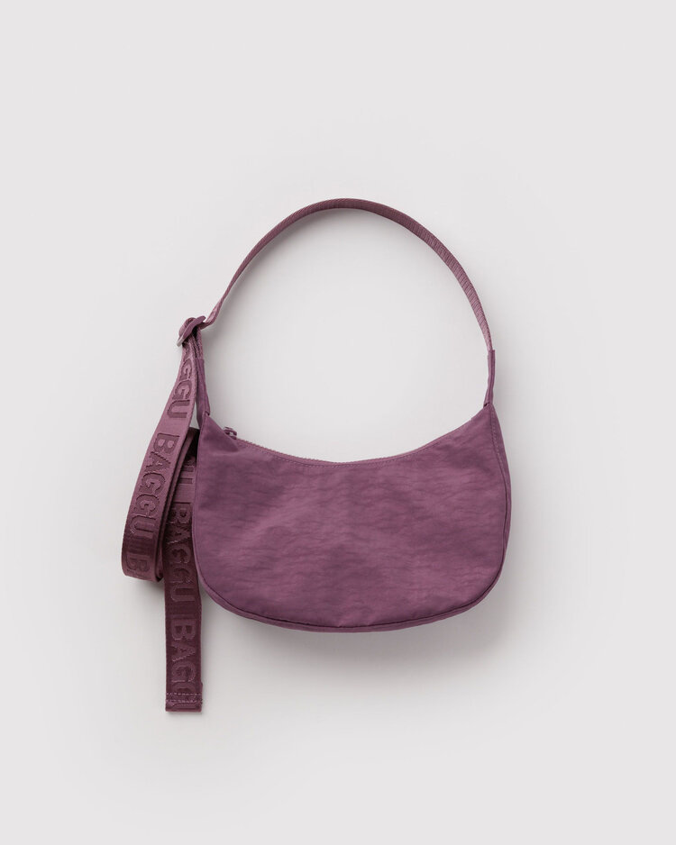 Baggu Baggu Small Nylon Crescent | Wild Plum