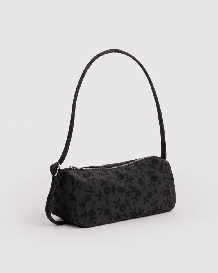 Baggu Baggu Nylon Loaf Bag | Charcoal Ditsy Floral
