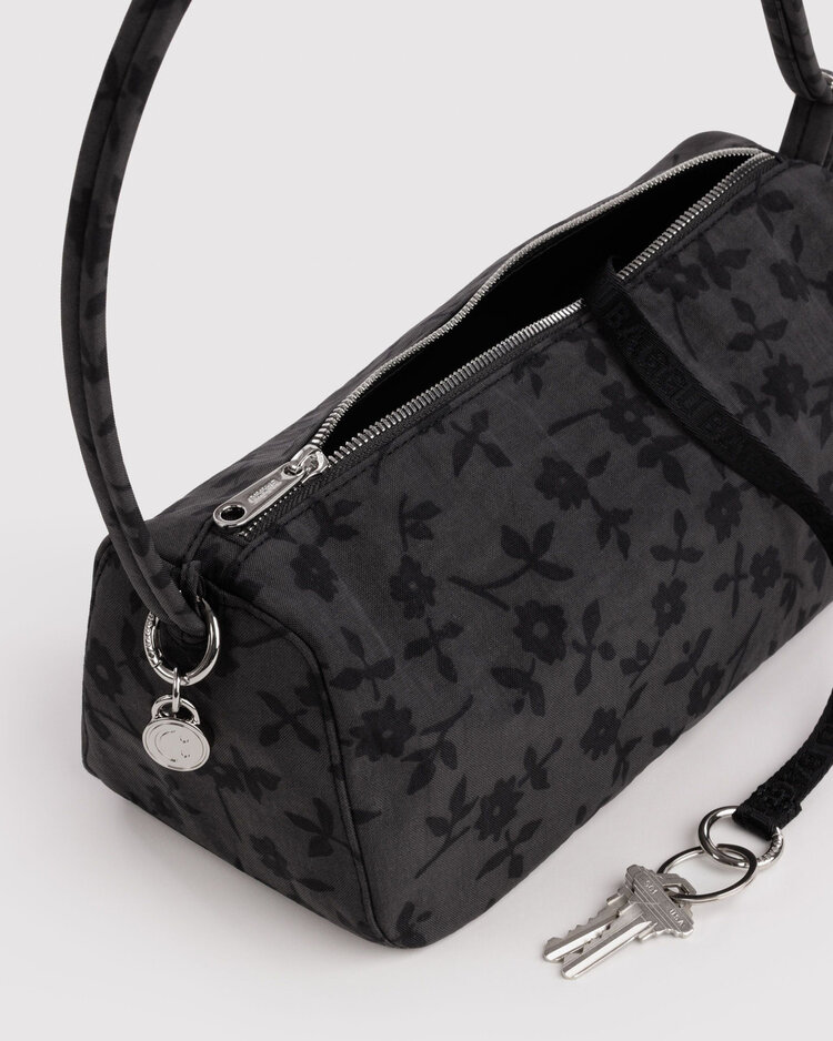 Baggu Baggu Nylon Loaf Bag | Charcoal Ditsy Floral