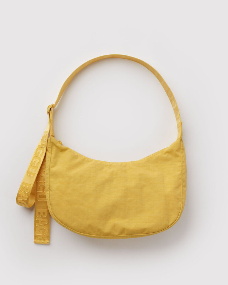 Baggu Baggu Medium Nylon Crescent Bag | Sunflower
