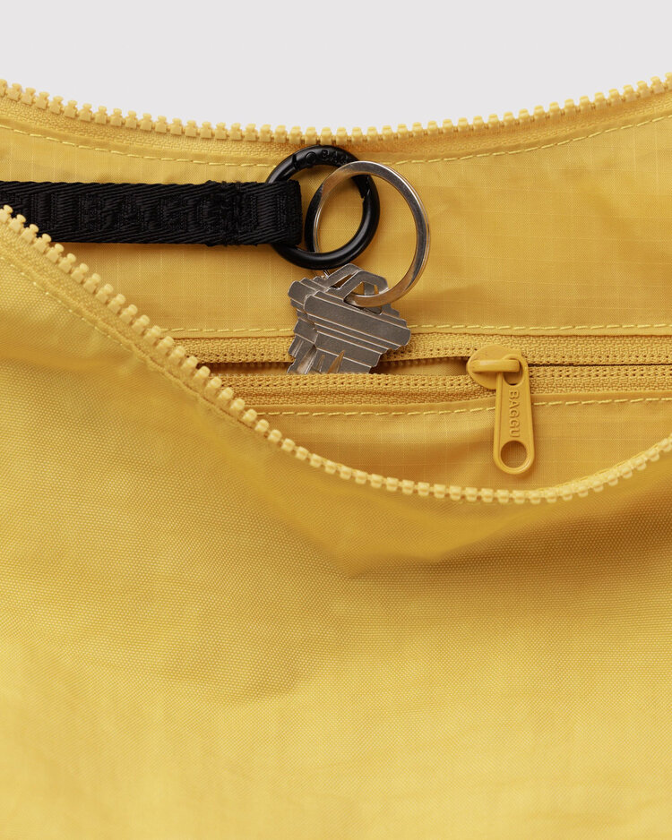 Baggu Baggu Medium Nylon Crescent Bag | Sunflower