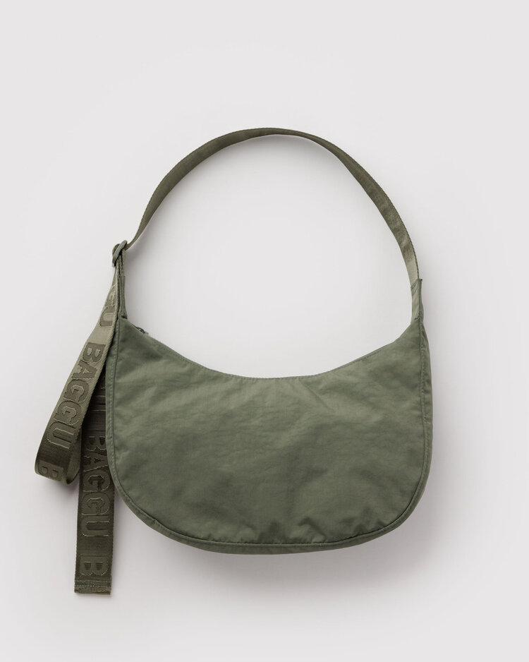 Baggu Baggu Medium Nylon Crescent Bag | Caper