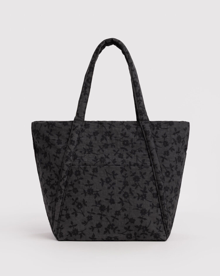 Baggu Baggu Cloud Bag | Charcoal Ditsy Floral