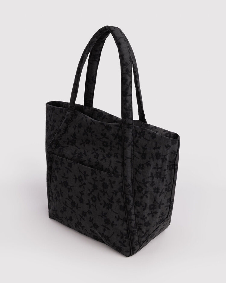 Baggu Baggu Cloud Bag | Charcoal Ditsy Floral