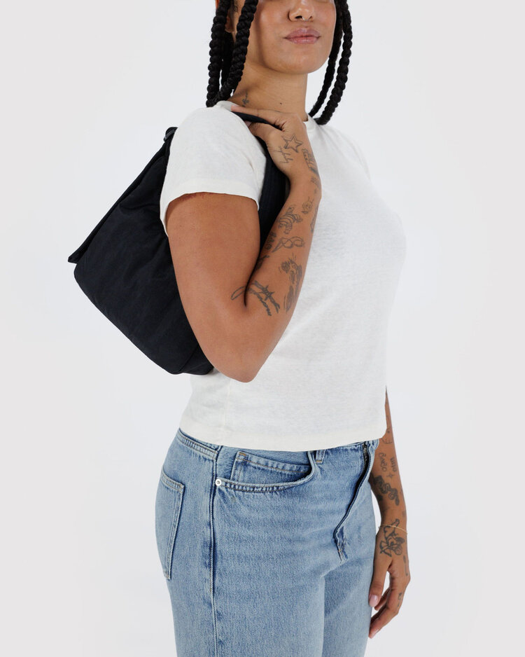 Baggu Baggu Mini Nylon Shoulder Bag | Black
