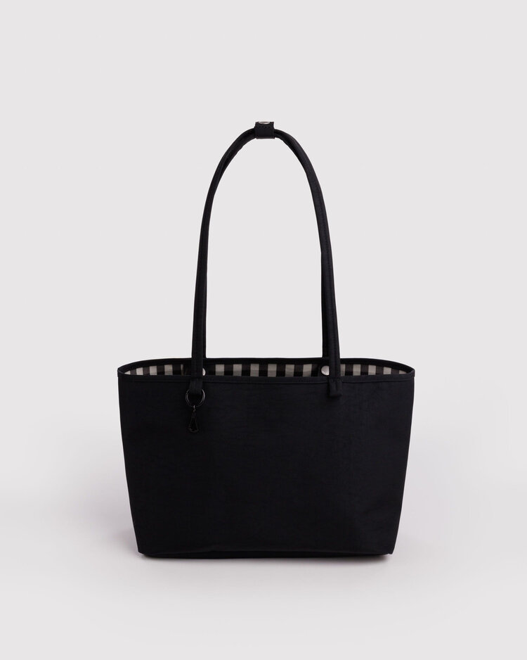 Baggu Baggu Medium Nylon Reversible Tote | Black Mix