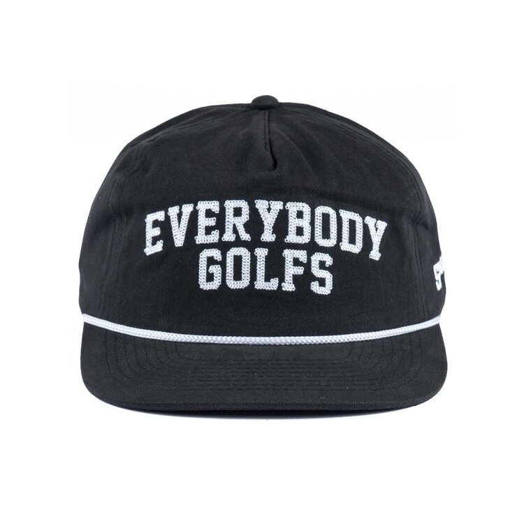 Sandy Par Everybody Golfs 5 Panel | Black