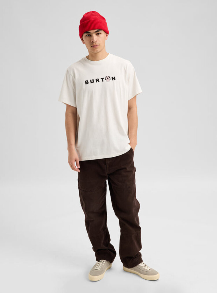 Burton Burton Process 27 Short Sleeve T-Shirt | Stout White