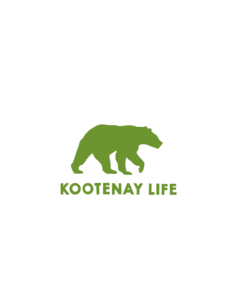 Kootenay Life Bear Sticker 5.5" | Green