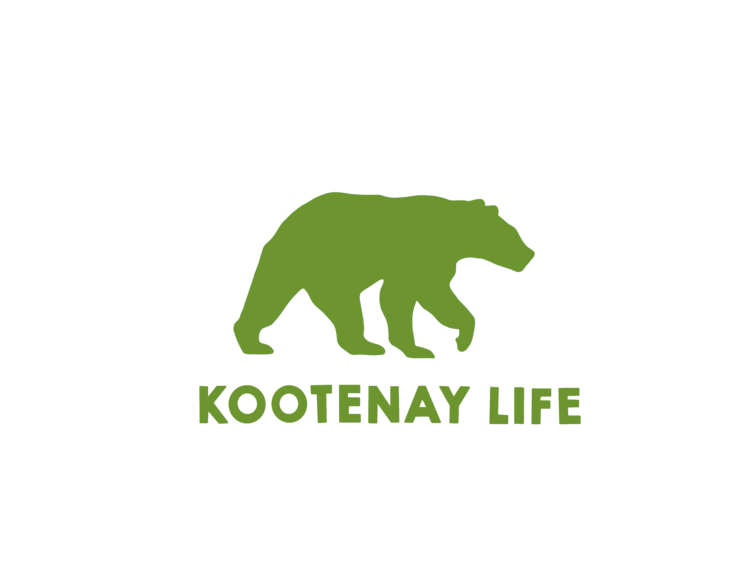 Kootenay Life Kootenay Life Bear Sticker 5.5" | Green