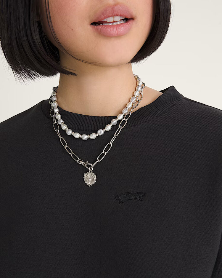 Vans Vans Womens Salton Crew Neck | Black