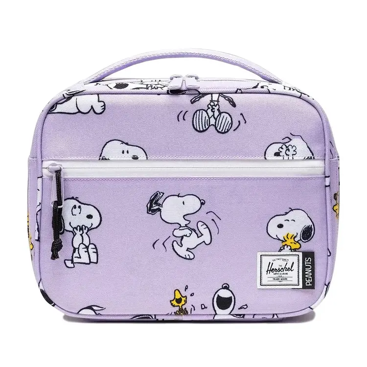 Herschel Herschel Peanuts Pop Quiz Lunch Box Snoopy And Woodstock | Pastel Lc