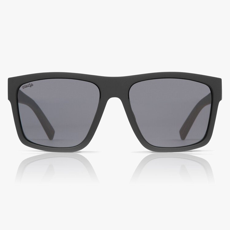 VonZipper VonZipper Dipstick | Black Satin / Grey