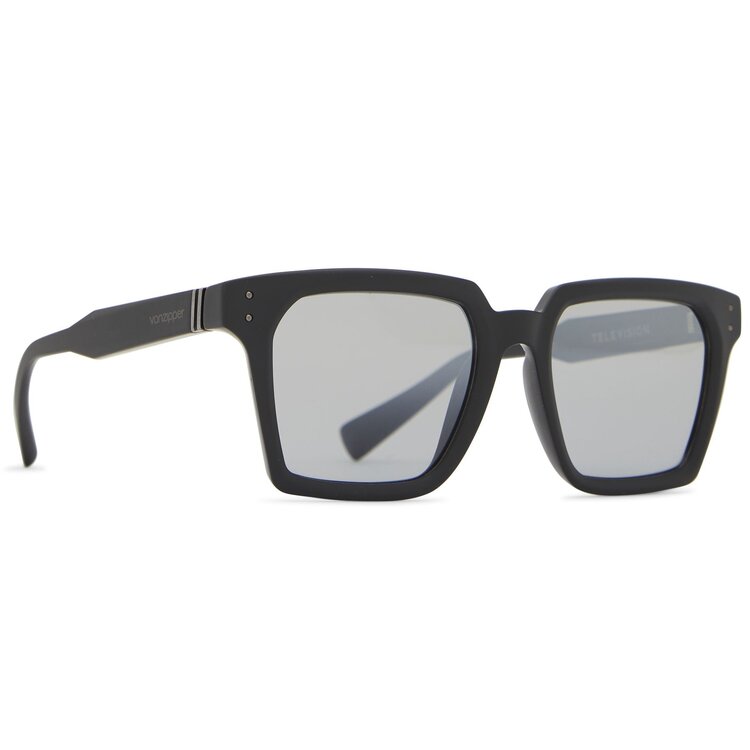 VonZipper VonZipper Television | Black Satin / Wildlife Vintage Grey Polar