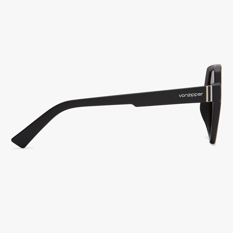 VonZipper VonZipper Roller | Black Satin / Grey