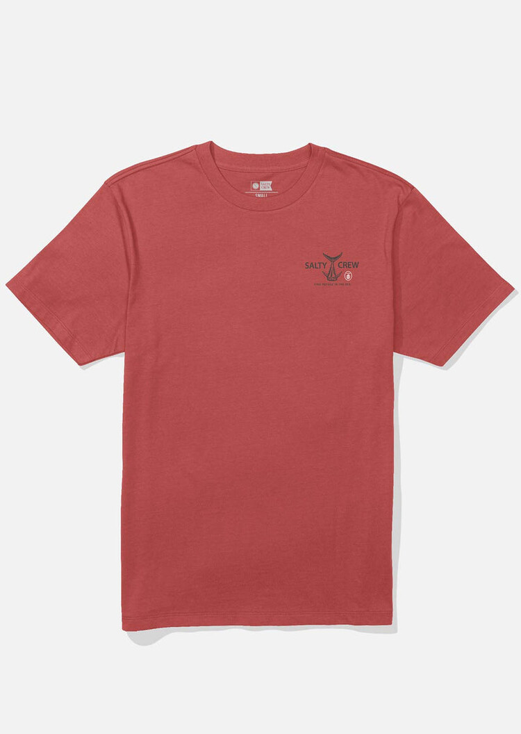 Salty Crew Salty Crew Ichiban Short Sleeve Tee | Washed Red
