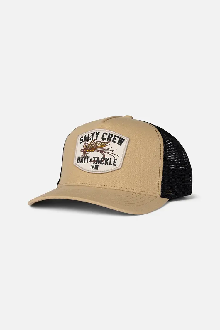 Salty Crew Salty Crew Fishing Co Trucker | Khaki