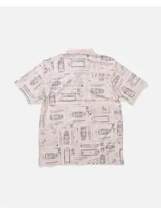 Salty Crew Whaler Short Sleeve Button Up | Bone