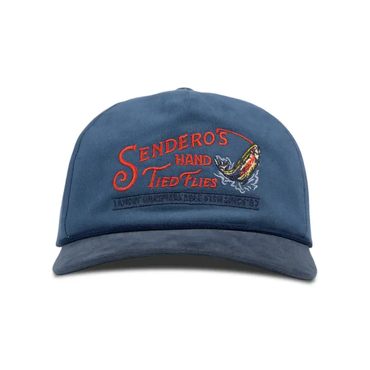 Sendero Provisions Co. Sendero Provisions Co. Hand Tied Flies Hat | Faded Navy