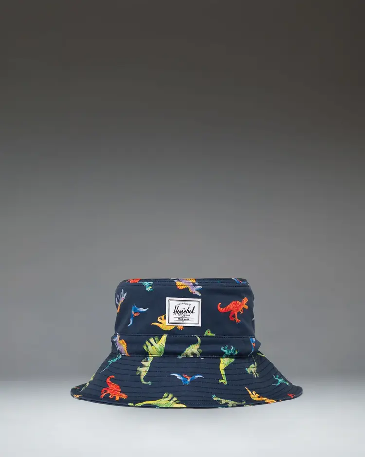 Herschel HERSCHEL Toddler Bucket Hat 2-4y  | Watercolour Dinos Darkest Navy