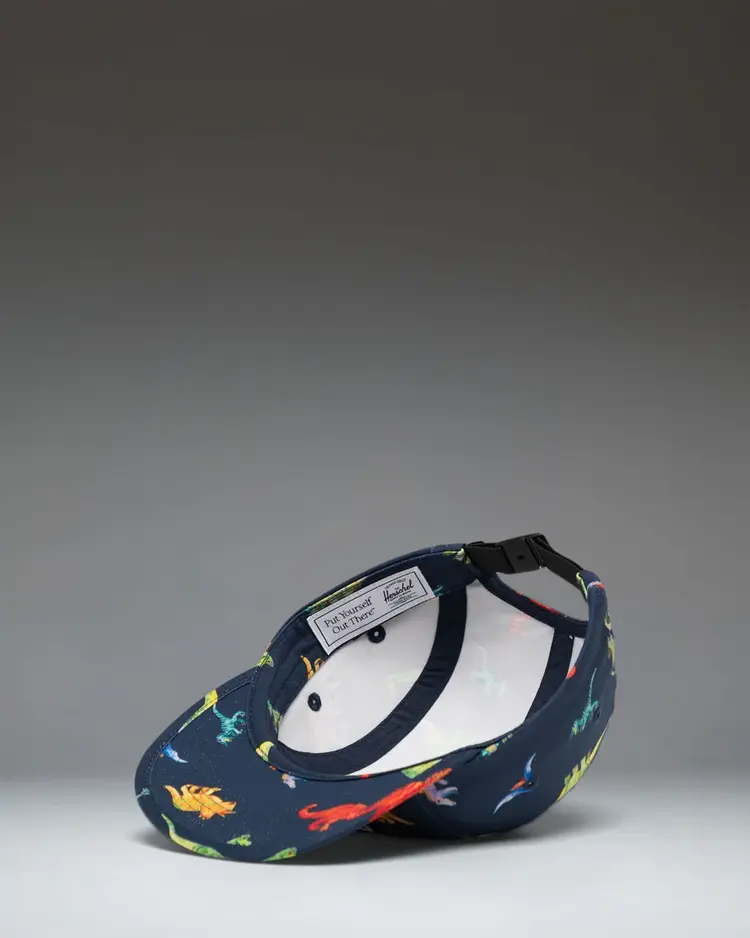 Herschel Herschel Glendale Kids Cap | Watercolour Dinos Darkest Navy