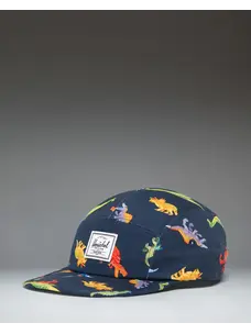 Herschel Herschel Glendale Kids Cap | Watercolour Dinos Darkest Navy