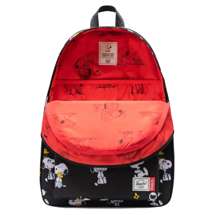 Herschel Herschel Peanuts Classic Xl | Snoopy And Woodstock Black