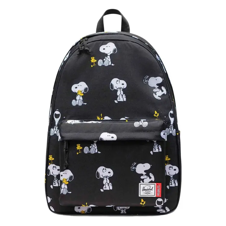 Herschel Herschel Peanuts Classic Xl | Snoopy And Woodstock Black