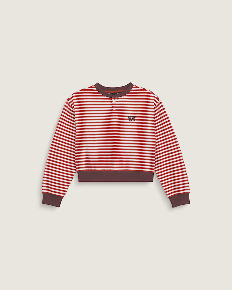 Vans Vans Girls Molley Henley Pullover | Pale Petal