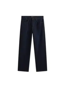 Vans Boys Check-5 Loose Denim Pant | Black Rinse