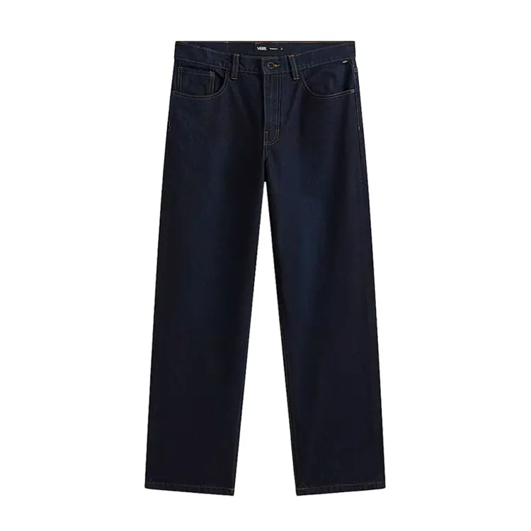 Vans Vans Boys Check-5 Loose Denim Pant | Black Rinse
