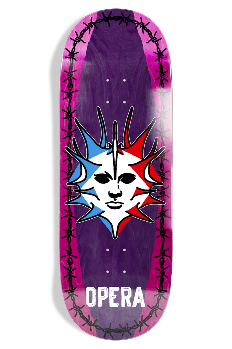 Opera Fatties Torn Spike Deck | 11