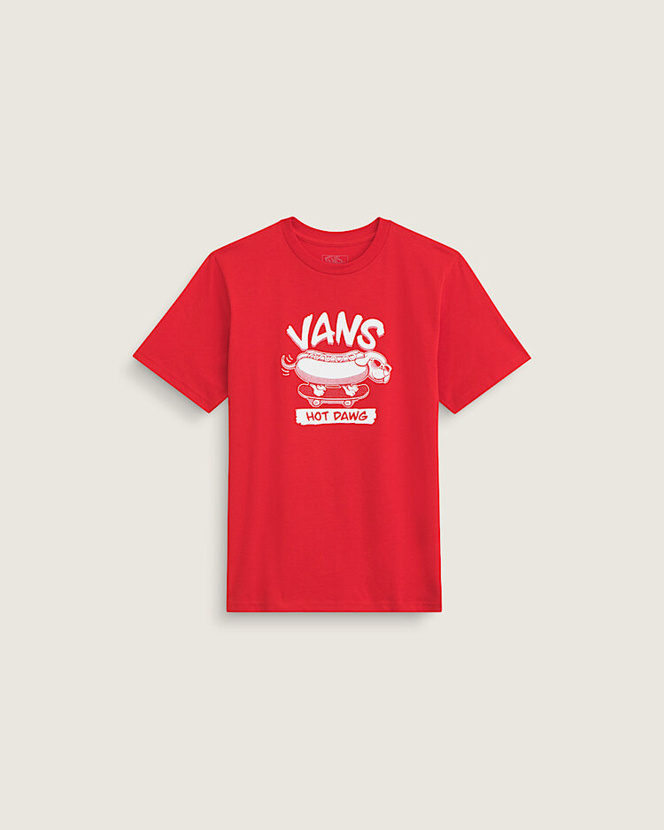 Vans Vans Boys Hot Dawg SS Tee | Racing Red