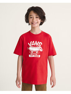 Vans Vans Boys Hot Dawg SS Tee | Racing Red
